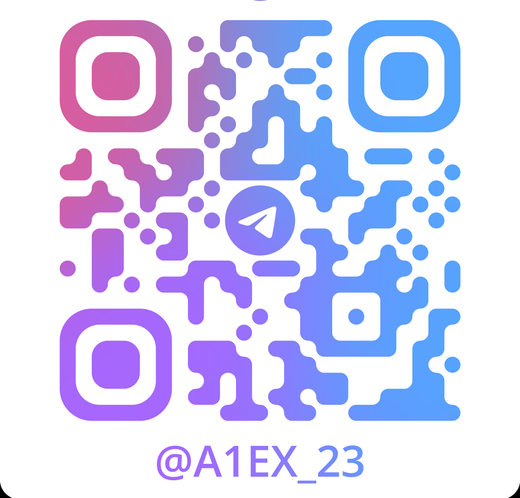 Cod QR pentru Telegram — @a1ex_23